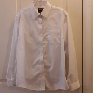 Louis Martin white buttondown shirt sz 16